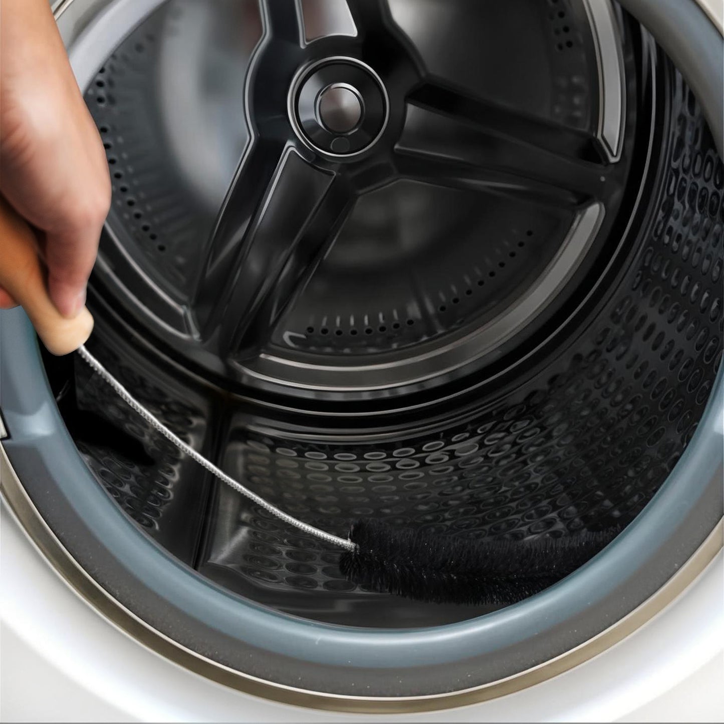 propuri Dryer Vent Cleaning Kit Clothes Dryer Lint Brush Vent Trap Cleaner Home Essentials Long Flexible Vacuum Brush,2Pack