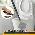 Propuri Toilet Brush & Plunger Set, Self-Closing, 2 Count, 2 Pack