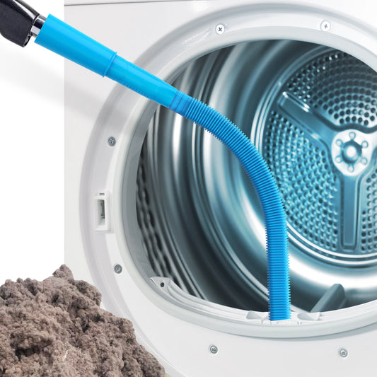 propuri Dryer Vent Cleaner Kit Vacuum Hose Attachment Brush, Lint Remover, Vent Vacuum Hose, Blue