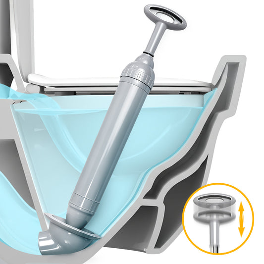 propuri High Pressure Powerful Pump Multi-Drain Plunger Bathroom Kitchen Toilet Shower Sinks,Gray