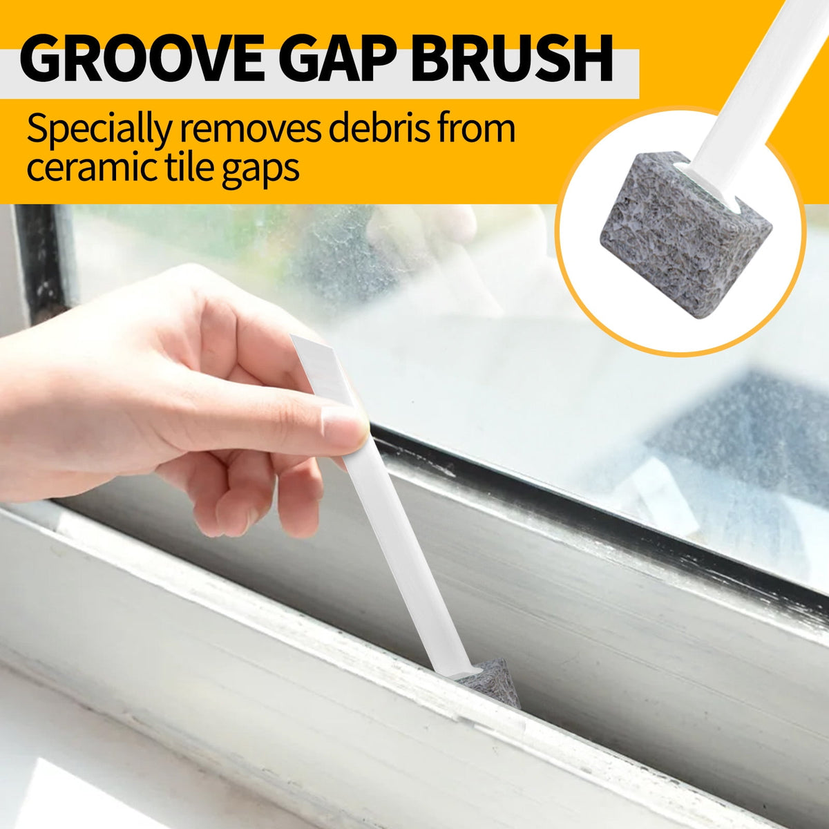 Propuri Deep Cleaning Brush Kit, Scrub Pads with Scraper Tip Scouring Pads, Floor  7 Pack Green