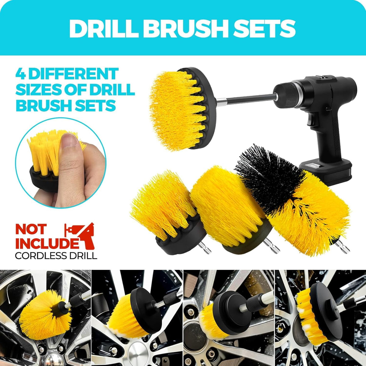 30Pcs Car Detailing Kit, Interior Exterior Wheel Car Cleaning Set with Brushes, Towels, Wash Mitt, Cleaning Gel, Extendable Duster for Vehicle Home Office