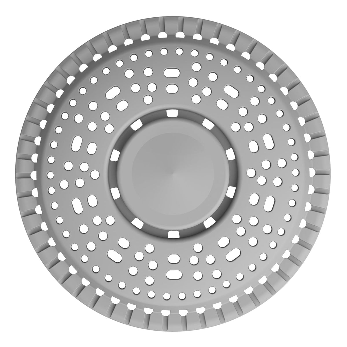 propuri Shower Drain Hair Catcher, Premium Silicone Drain & Shower Drain Cover for Shower Room, Bathroom, Sink, Gray